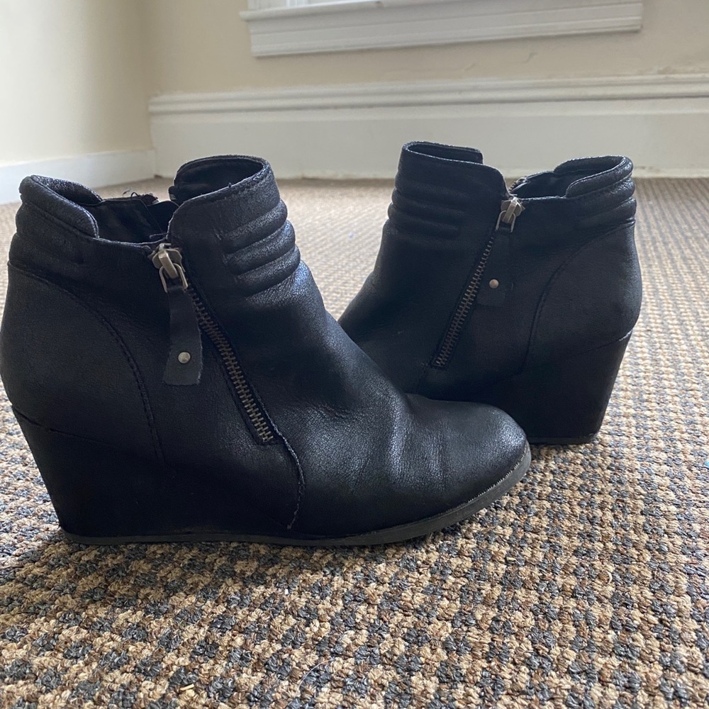 Black booties